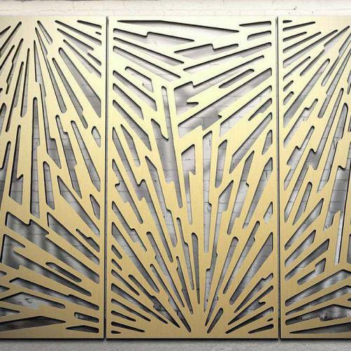 Laser cut Metal panel (1)